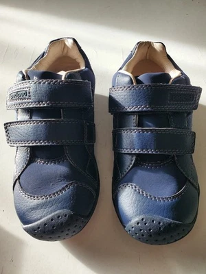 Zapatillas niño talla 11,5-12 cuero artesanal. Blue Pediped Charlston 0128 Foto 1 de 4