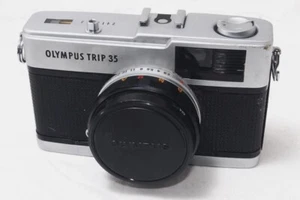[EXC++++] Olympus TRIP 35 Point And Shoot Film Camera/40mm F2.8 "Red Flag Up" - Picture 1 of 19