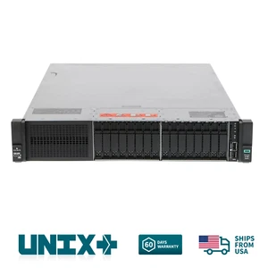 HP DL380 Gen10 16 SFF (8x NVMe) 2x Gold 6130 2.1GHz = 32 Cores 64GB P840 RAID - Picture 1 of 1