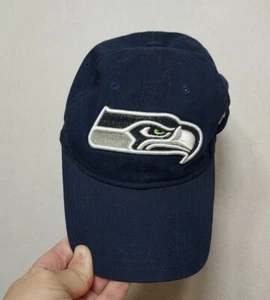 Seattle Seahawks Damen Mütze Kappe verstellbar blau New Era Baumwolle NFL bestickt - Bild 1 von 7