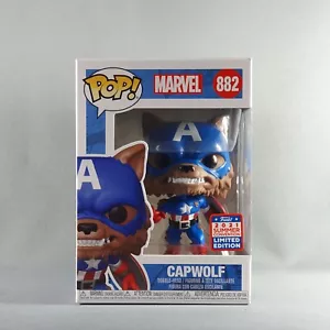 Capwolf Funko POp Vinyl Figur Marvel Captain America Werewolf #882 - Bild 1 von 6