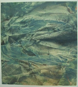 Isobel Atterbury Heath. Gouache auf Papier 'Earth Stratas' AB239 - Bild 1 von 2
