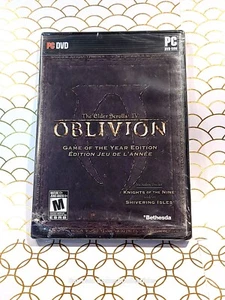 NEW Sealed Elder Scrolls IV: Oblivion Game of the Year Edition (PC, 2011) CIB - Picture 1 of 14