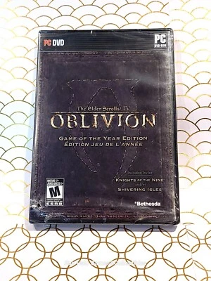 NEW Sealed Elder Scrolls IV: Oblivion Game of the Year Edition (PC, 2011) CIB  - Image 1 of 4