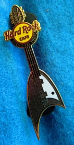 UYENO-EKI TOKYO 2006 GUN METAL GREY ROCK GUITAR SERIES #10 Hard Rock Cafe PIN LE - Picture 1 of 1