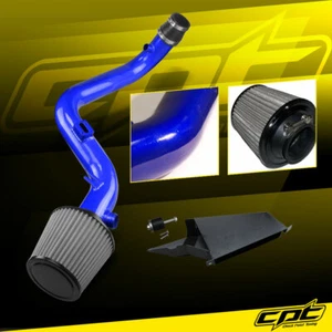 For 10-13 Golf GTi TSI MK6 2.0T 2.0L Blue Cold Air Intake + Stainless Filter - Picture 1 of 1