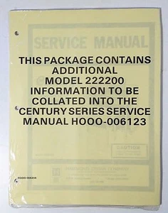 Original Hammond Organ Century 222000 Additional Model Information NEW   - Picture 1 of 3