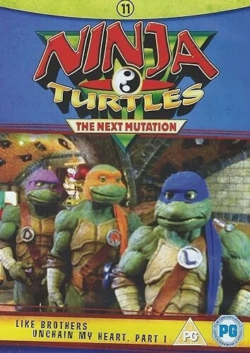 NINJA TURTLES 11 THE NEXT MUTATION LIKE BROTHERS AND UNCHAIN DVD UK Release R2 - Image 1 of 1