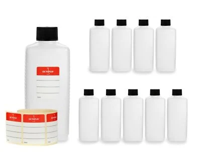 OCTOPUS CONCEPT GMBH Plastikflaschen 250 ml, leer, für Nachfüllsets, 10 Stk.