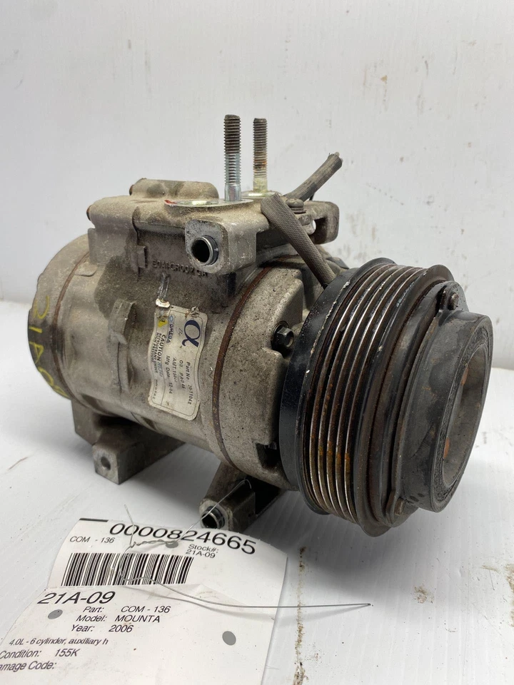 Compresor de aire acondicionado Mercury Mountaineer 2006 2007 2008 2009 2010 Foto 1 de 1