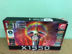 ATI H155HMF256EDDE1LN-R Radeon X1550 512MB(256MB on board) 64-bit GDDR2 PCI Expr - Picture 1 of 5