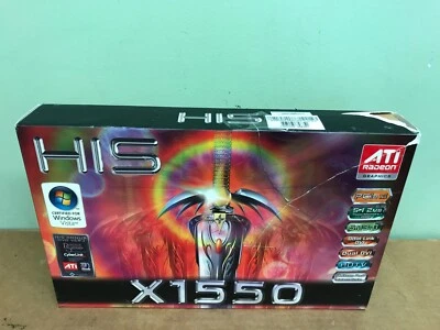 ATI H155HMF256EDDE1LN-R Radeon X1550 512MB(256MB on board) 64-bit GDDR2 PCI Expr - Image 1 of 4