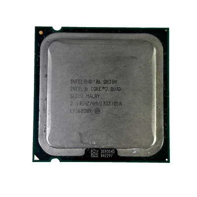 Intel Core 2 Quad Q8300  2.50GHz 4M/1333 SLB5W Socket 775 CPU - Image 1 of 4