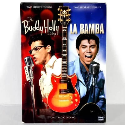The Buddy Holly Story / La Bamba (2 Disc DVD)  Gary Busey   Lou Diamond Phillips - Image 1 of 4