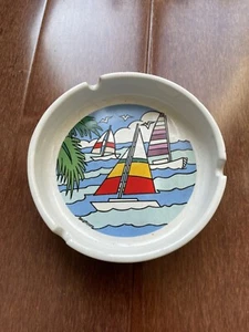 Egiftcorp Ashtray Tropical Sailing - Picture 1 of 1