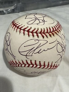 2003 Kansas City Royals Team Signed Ball 24 Signatures OMLB Pena Beltran Berroa - Picture 1 of 6