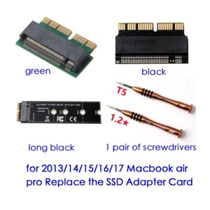 M.2 nVME SSD Card for Upgrade MacBook Air(2013-2017) PRO(Late 2013-2015) new - Picture 1 of 31