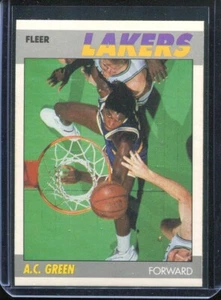 1987 Fleer Basketball # 42 A.C. Green (MT) Mint - Picture 1 of 2