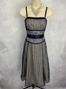 MONSOON Damen Kleid Brautmutter Seide Party besondere Anlässe Größe UK 8 - Bild 1 von 15