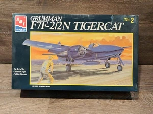 AMT Grumman F7F-2/2N Tigercat 1:48 Model Kit WWII Fighter PlaneNew Open Box#8844 - Picture 1 of 6