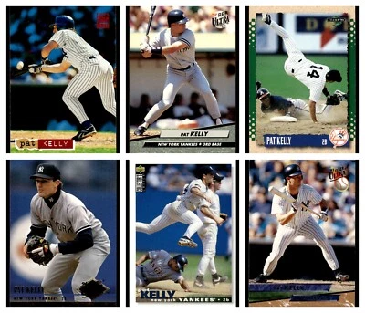LOTE DE 6 TARJETAS DE BÉISBOL PAT KELLY MLB NEW YORK YANKEES TOPPS Foto 1 de 4