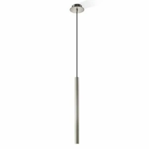 Decor Walther PIPE 1 D Pendant light Nickel Satin - Picture 1 of 2