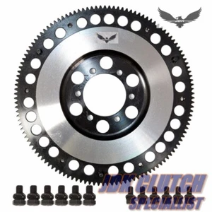 JDK 11LBS Chrome Ultra lite-Flywheel for 1986-1991 MAZDA RX-7 TUBRO 13B 1.3L FC - Picture 1 of 2