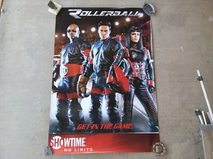2003 "Rollerball" Showtime Poster Film Movie Advertise Collect TV Television - Picture 1 of 3