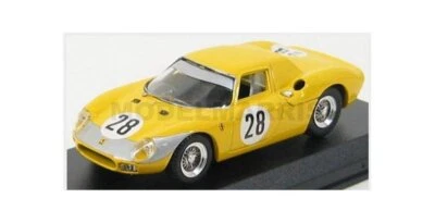BEST-MODEL 9166 FERRARI - 250 LM N 28 1000km PARIGI 1966 GOSSELIN - NOBLET - YEL - Immagine 1 di 2