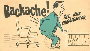 Postcard Texas Dallas 1967 Chiropractor state fair advertising 23-11004 - Picture 1 of 2