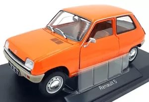 Norev 1/18 Scale Diecast 185381 - Renault 5 1972 - Orange - Picture 1 of 5