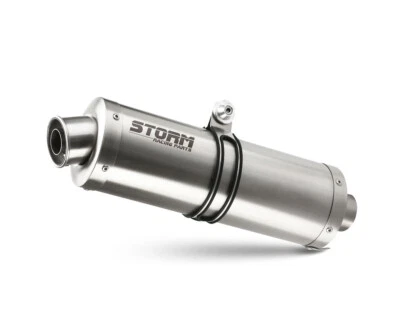 Exhaust Storm by Mivv Muffler Oval Steel for Suzuki Gsx-r 750 1996 > 2000 - Изображение 1 из 2