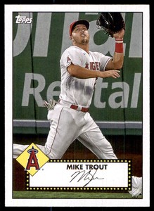 2021 Topps 1952 Redux Mike Trout Los Angeles Angels #T52-27