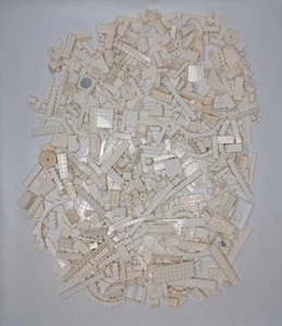 Lego White Building Brick Lot 2 Pounds Legos Bricks - Picture 1 of 10