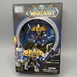 World of Warcraft Mega Bloks 91001. ~ Colton Human Paladin NIB - Picture 1 of 8
