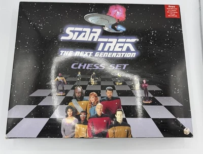 STAR TREK~ The Next Generation Chess Set 1999 - Image 1 of 4