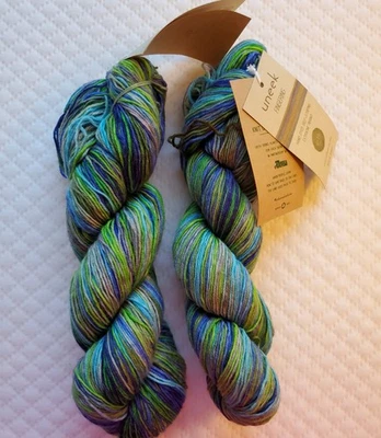 Urth Uneek Yarn Fingering Extrafine Superwash Merino Self-striping 100g 435 Yd - Image 1 of 4