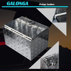 24" ×17"×18" Truck Under Bed Tool Box Underbody Storage Pickup Trailer with Lock - Picture 1 of 11