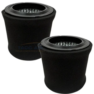 2 Pack 110377E100 / 110377E904 Quincy Air Compressor Filter Intake Elements - Picture 1 of 13