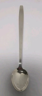 Cuchara de alimentación de bebé bebé bebé plata esterlina toalla lisa colonial de colección  Foto 1 de 4