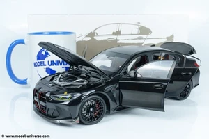 Minichamps - 1:18 BMW M3 CS Black Metallic 2023 - Diecast Model - Picture 1 of 10