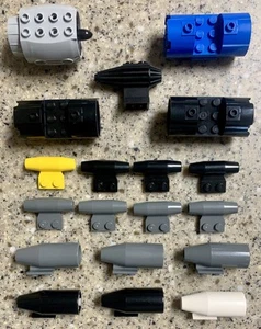 LEGO 19 Pc Aircraft Plane Jet Engine Turbine Assorted Lot - Picture 1 of 2