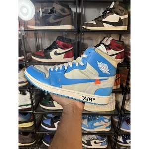 Size 12 - Jordan 1 Retro OG x Off-White High UNC - Picture 1 of 9