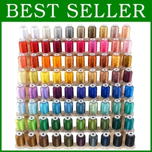 Pack Variedad Hilo Bordar Poliéster 500M - 80 Colores - Imagen 1 de 7