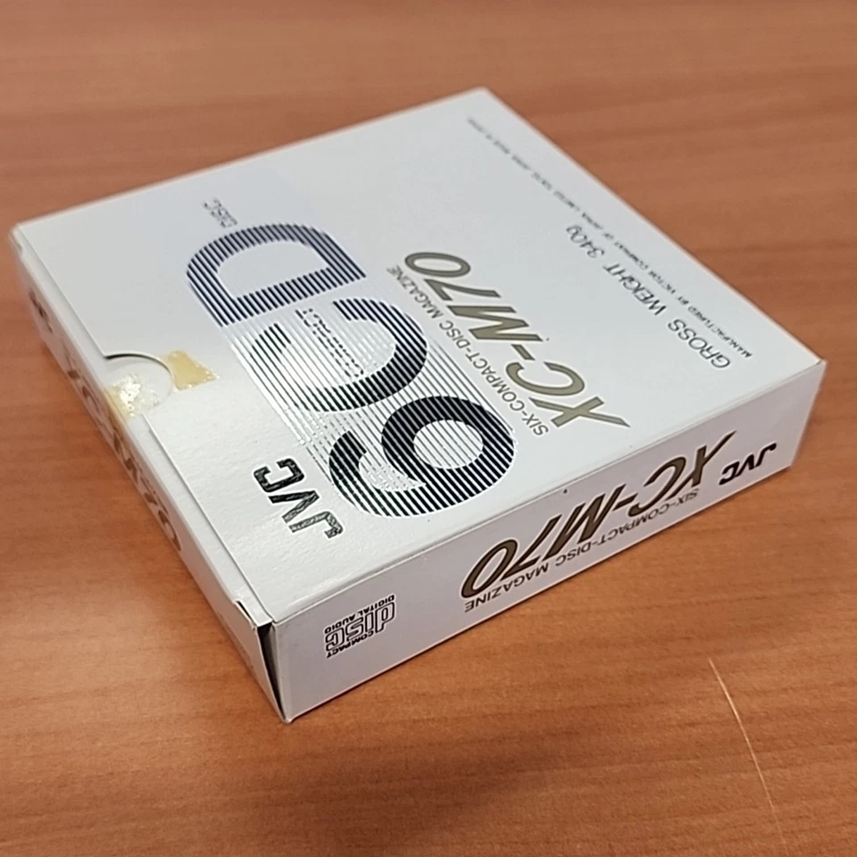 JVC 6 CD Compact Disc Magazine Cartridge Car Changer Model XC-M70 New In Box! - Image 1 of 2