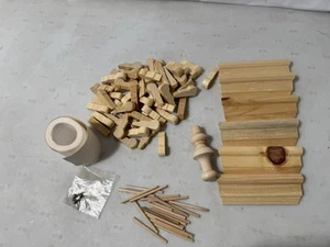 Vintage Dura-Craft Wood Dollhouse Parts San Franciscan SF 555 - Picture 1 of 2