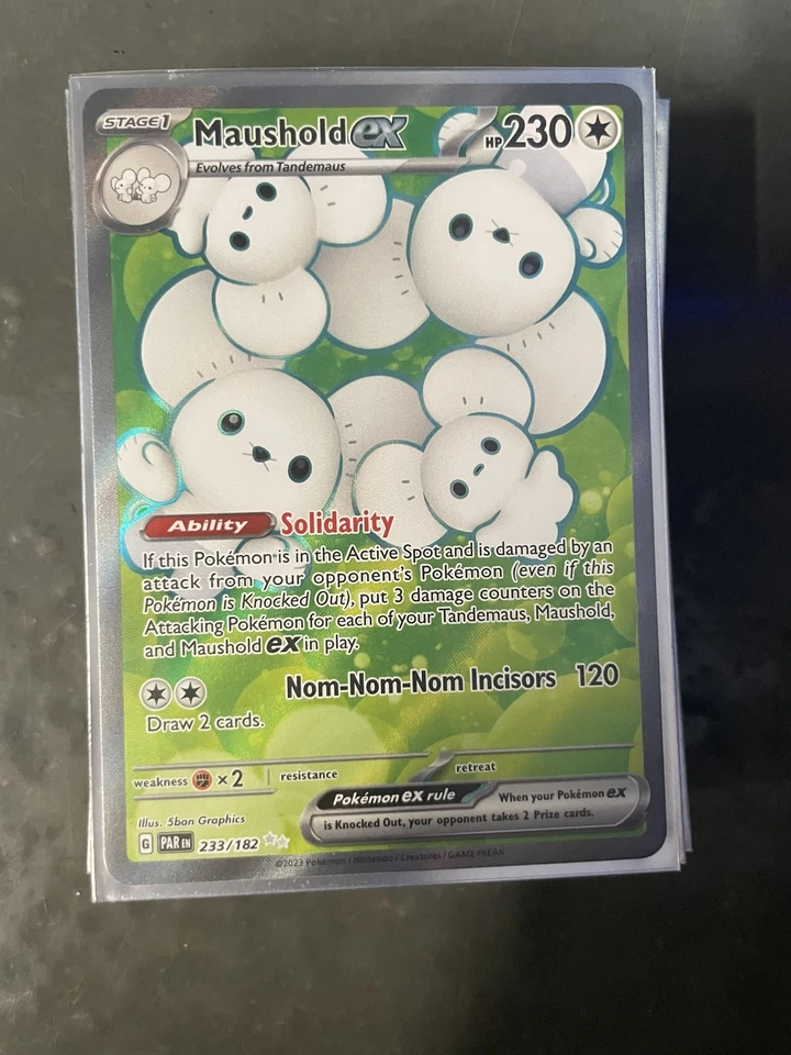 Maushold ex - Ultra Rare SV04: Paradox Rift 233/182 NM - Image 1 of 1