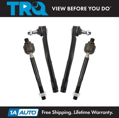 Juego de barras de amarre delanteras interiores y exteriores TRQ para Kia Sedona 2015-2021 Foto 1 de 4