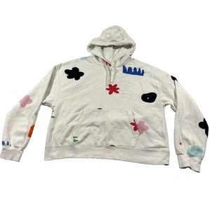 Women Jordan Artist Series Pull Over Hoodie x Mia Lee White (DQ4605 133) Sz S - Picture 1 of 11