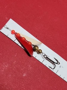 Señuelo de pesca giratorio vintage personalizado "sin marca" Spinnerbait ¡Excelente estado! - Imagen 1 de 7